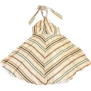 Zara mini striped dress